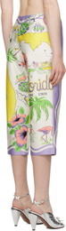 Anna Sui Multicolor Florida Capri Trousers