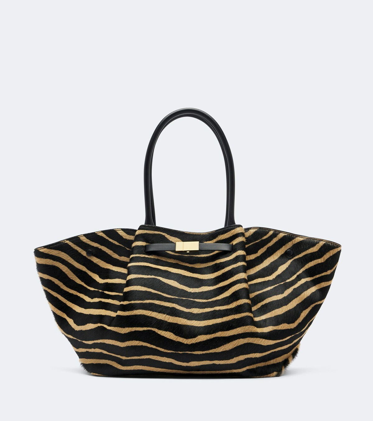 DeMellier New York Medium calf hair tote bag