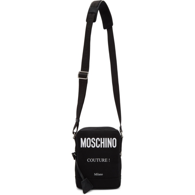 Photo: Moschino Black Couture Messenger Bag