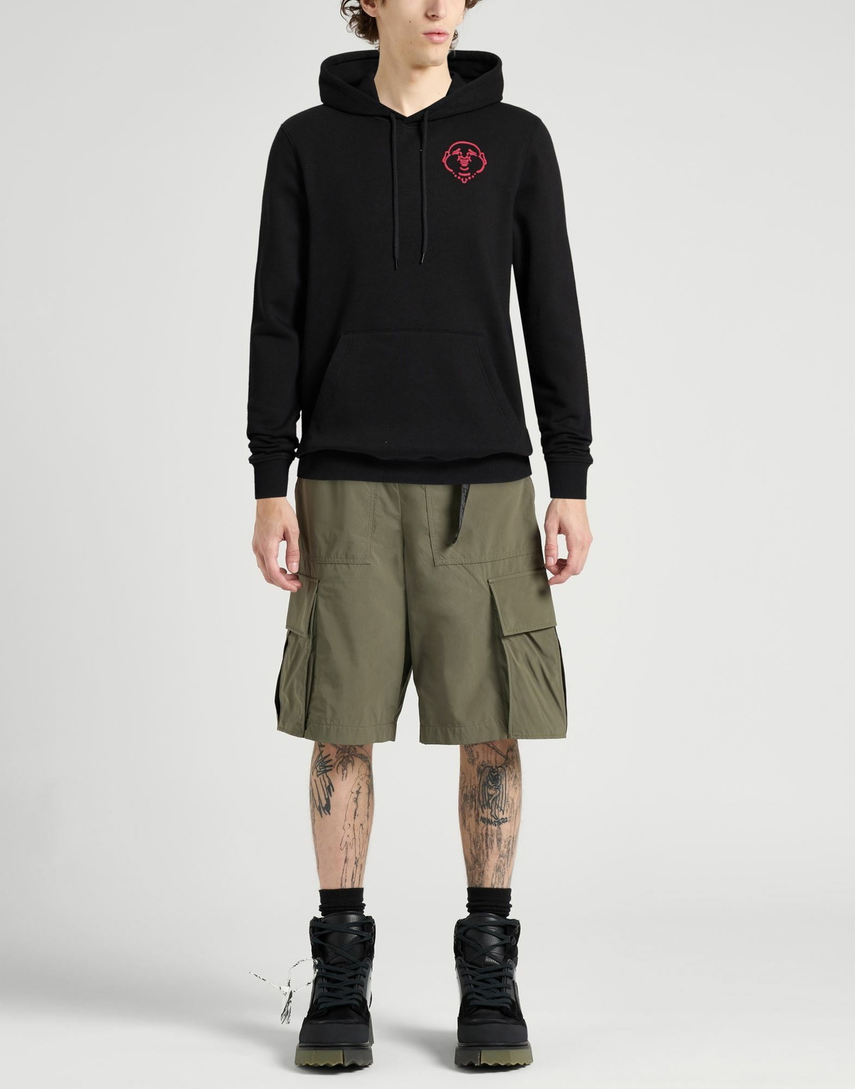 True Religion Mens Sweatshirt in Black
