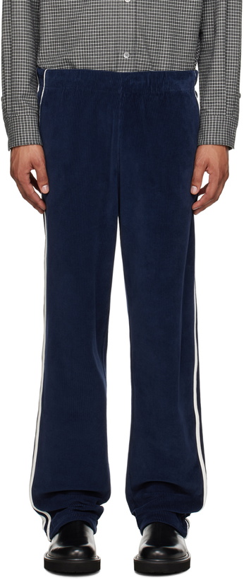 Photo: Kenzo Navy Kenzo Paris Striped Sweatpants