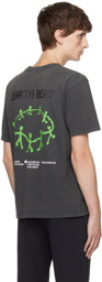 Carne Bollente Gray 'Earth Beat' T-Shirt