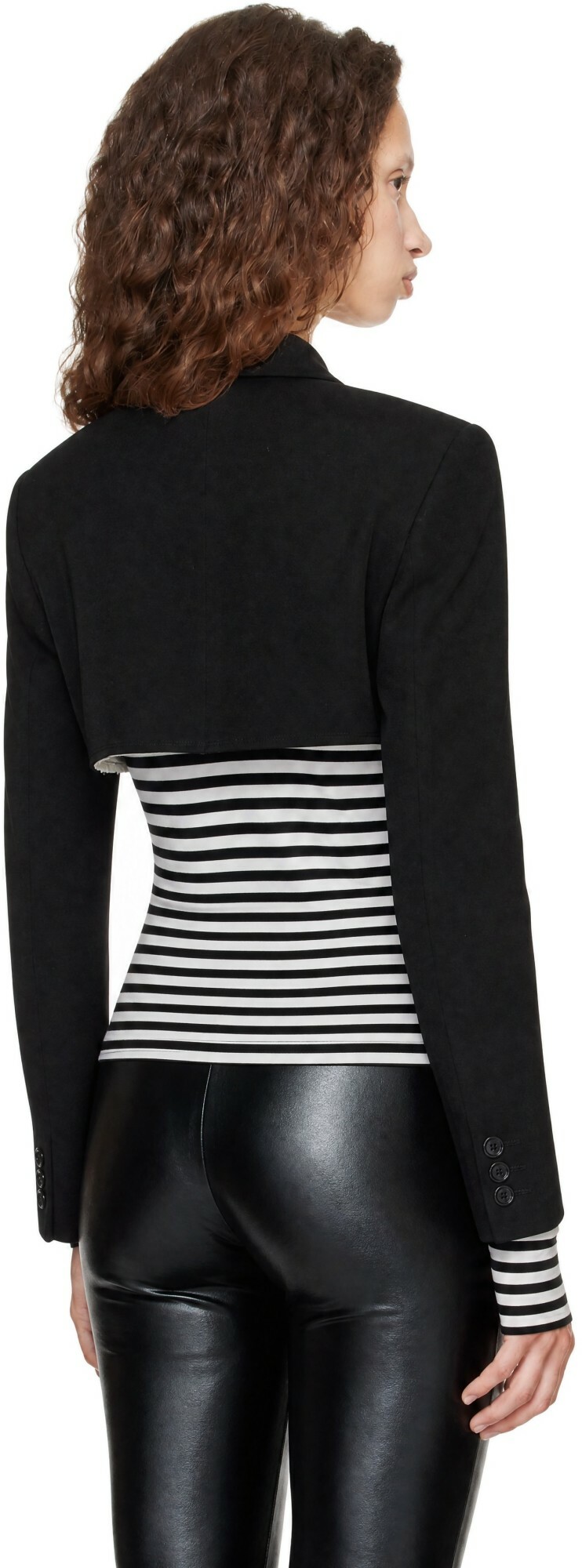 Comme des Garçons Comme des Garçons Black Wool Doeskin Jacket