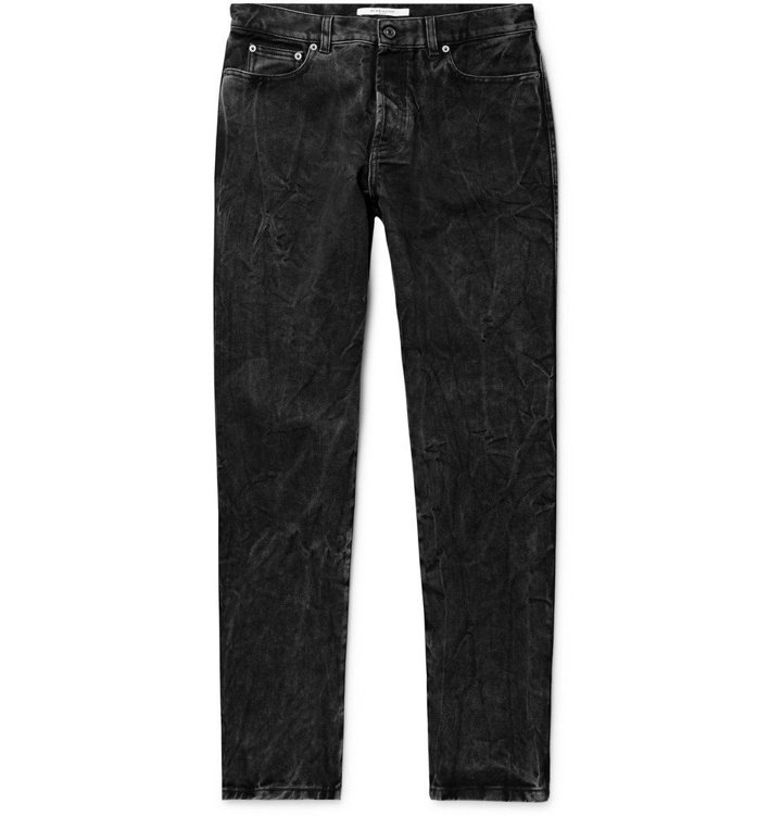 Photo: Givenchy - Distressed Denim Jeans - Men - Gray