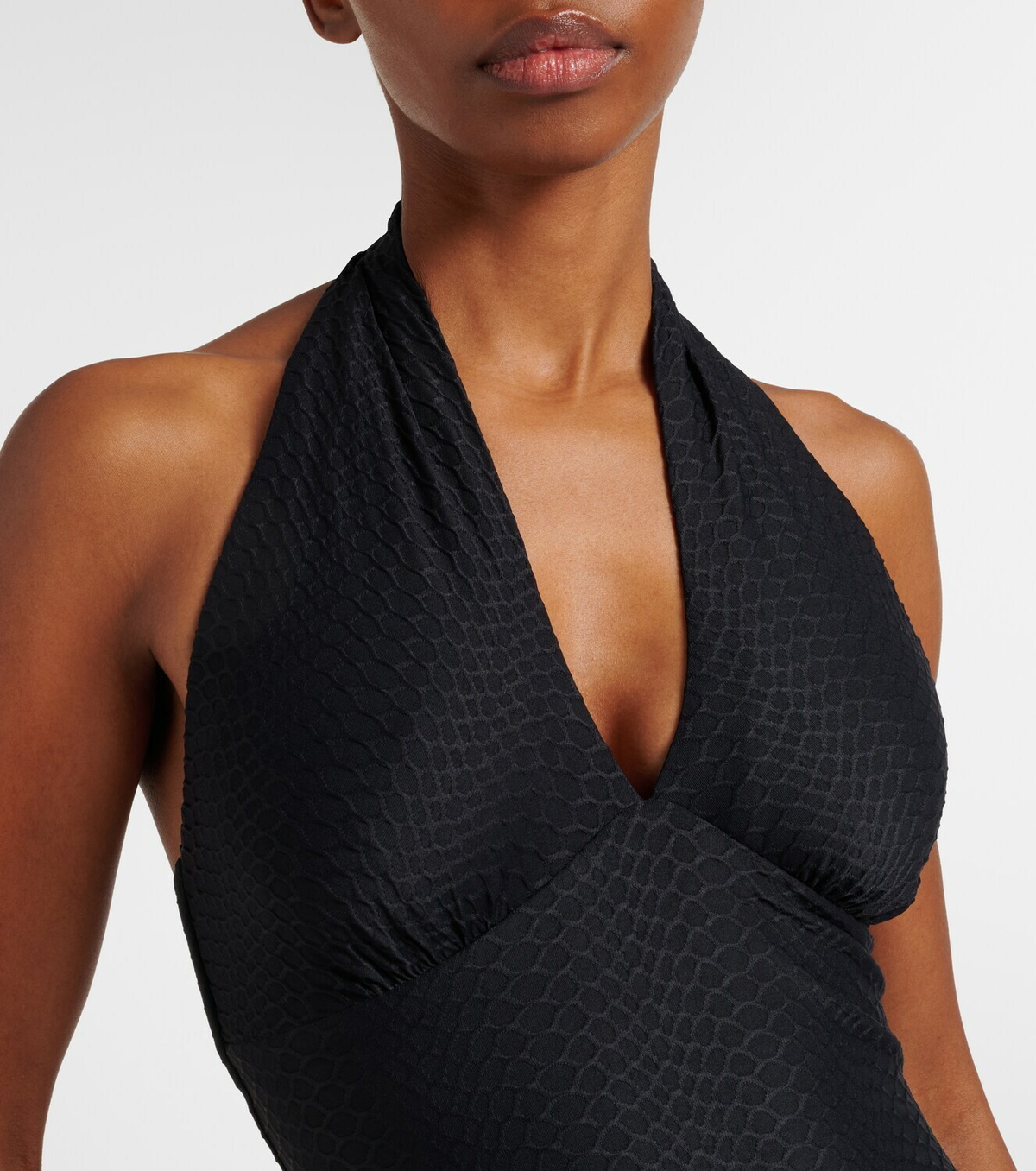 Heidi Klein Meteora jacquard swimsuit