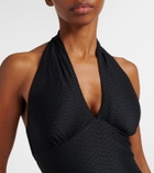 Heidi Klein Meteora jacquard swimsuit