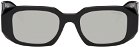 Prada Eyewear Black Hex Sunglasses