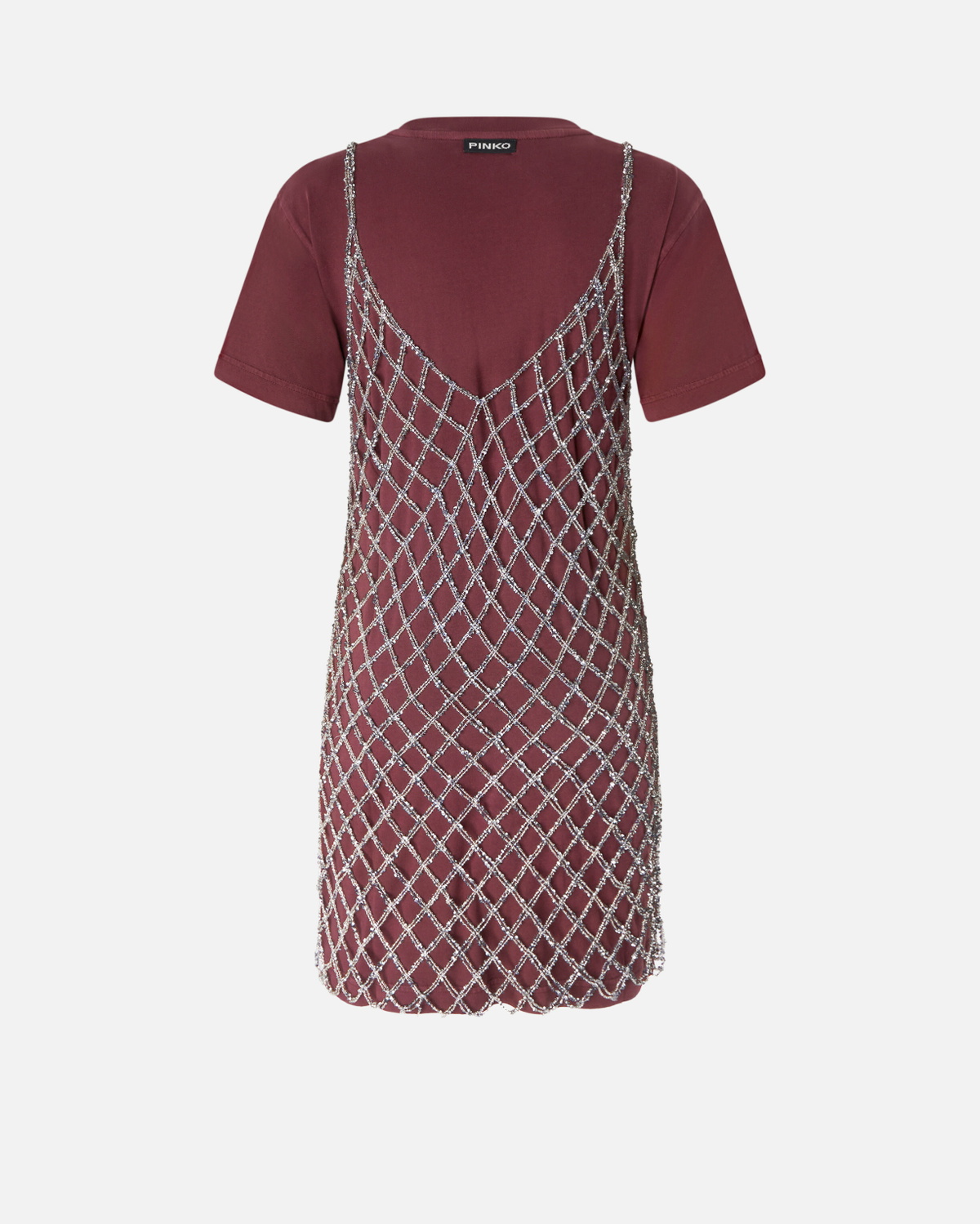 short burgundy sequin dress Harper Sequin Mini Dress