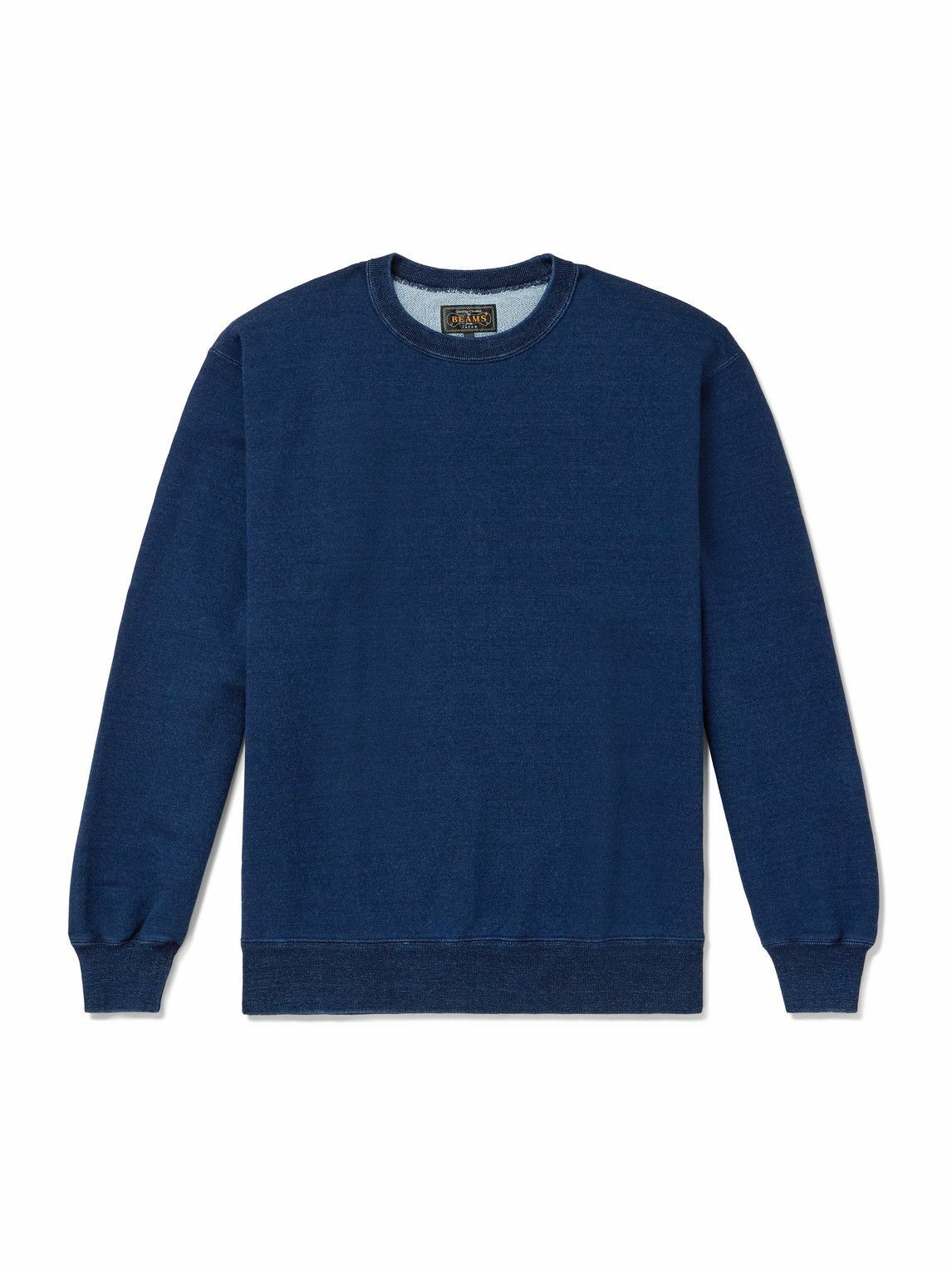 Beams Plus - Cotton-Jersey Sweatshirt - Blue