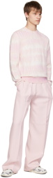 AMIRI Pink Repeat Sweater