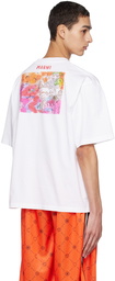 Marni White Printed T-Shirt