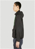 Multicord Hooded Jacket in Black
