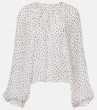 Dorothee Schumacher Dancing Dots blouse