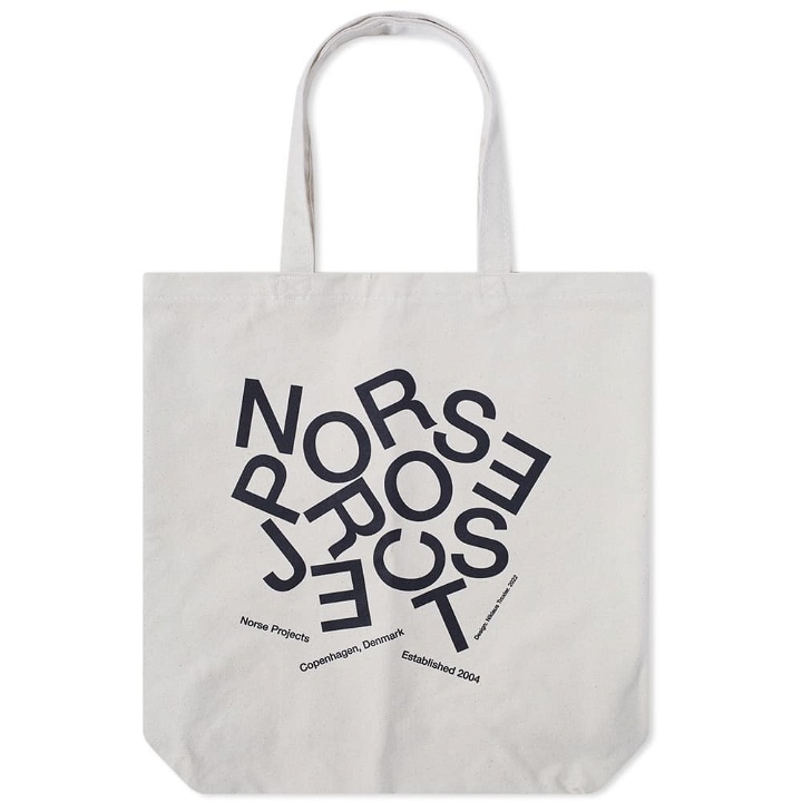 Photo: Norse Projects x Troxler Tote Bag in Kit White