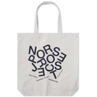 Norse Projects x Troxler Tote Bag in Kit White