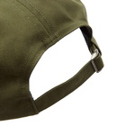 Palmes Men's Circle 6-Panel Cap in Olive