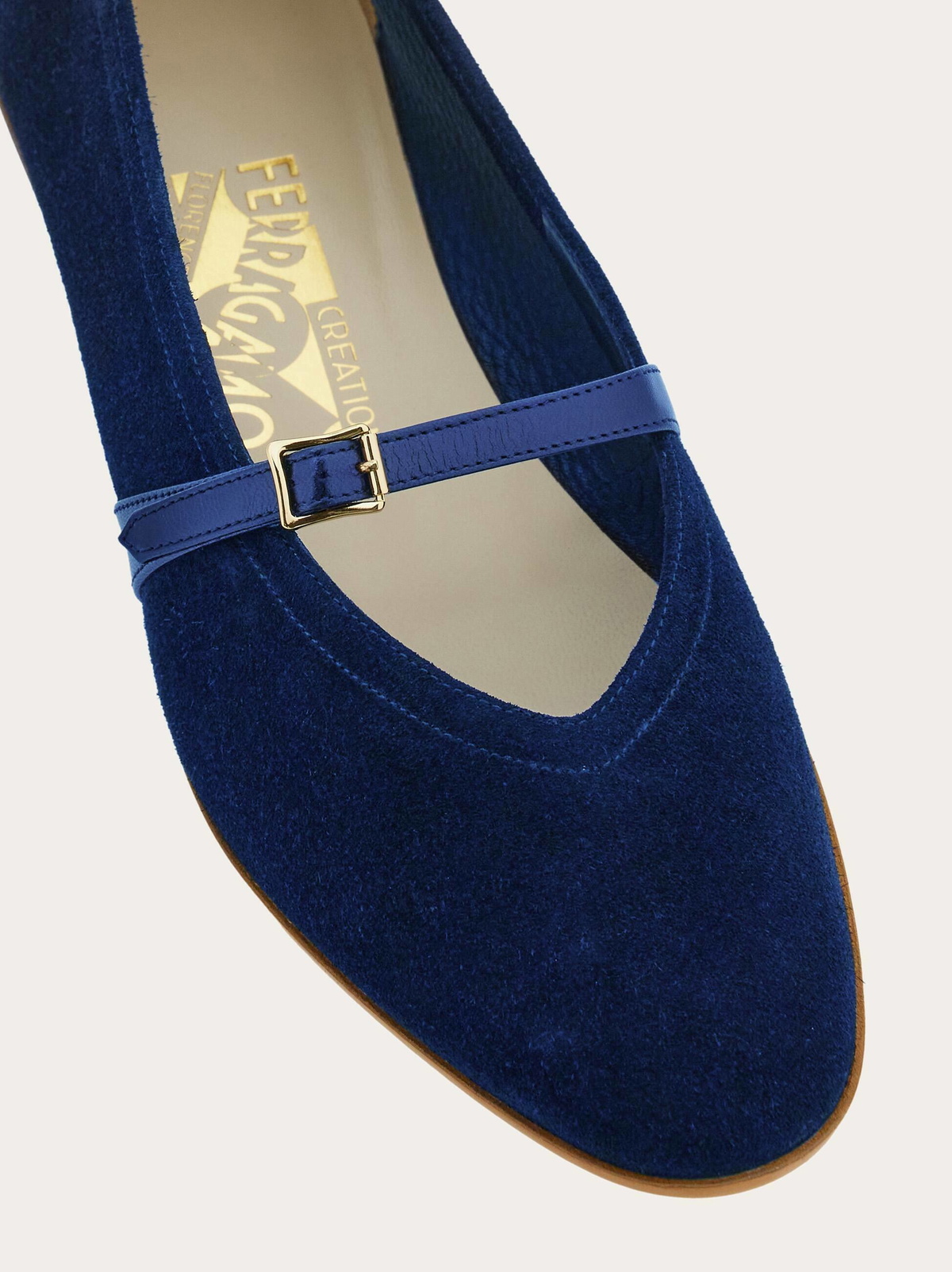 Ferragamo Womens Audrey (1954) in Blue
