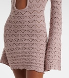 Bananhot Rey knitted cotton-blend minidress