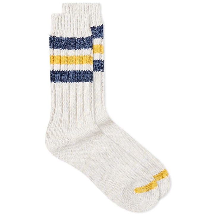 Photo: Thunders Love Men's Outsiders Collection Sock in Raw White