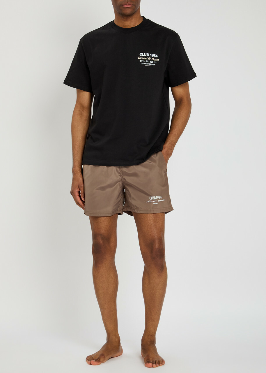 Club 1984 Essential Shell Swim Shorts Olive