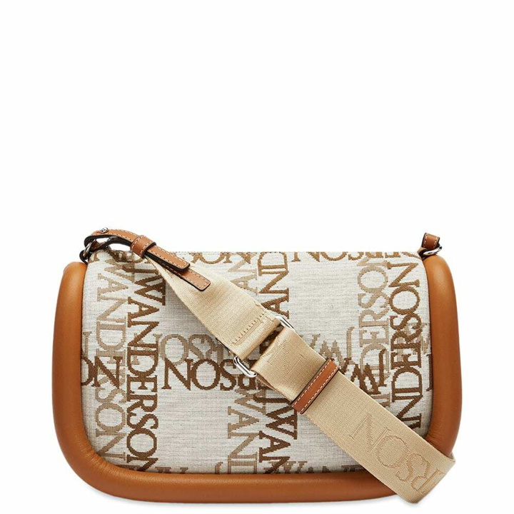 Photo: JW Anderson Women's Bumber Messenger Bag in Natural/Peacan