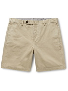 Sid Mashburn - Garment-Dyed Cotton-Canvas Shorts - Neutrals