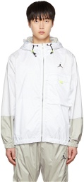 Nike Jordan White Jumpman Packable Jacket