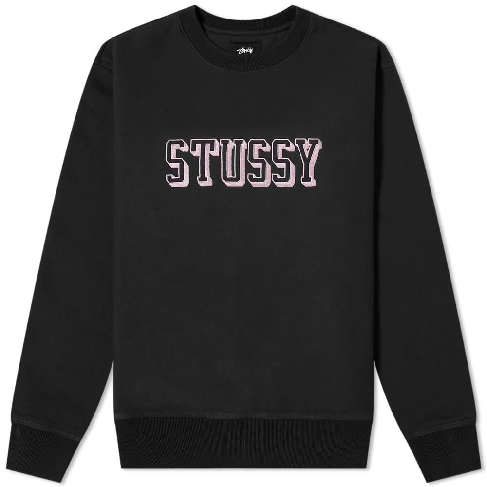 Stussy 3D Collegiate Applique Crew Stussy