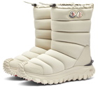 END. x Moncler Trailgrip Après High Snow Boots in Beige