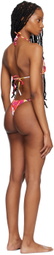 Louisa Ballou Multicolored Mini Ring Bikini