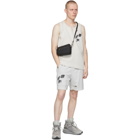 C2H4 Off-White My Own Private Planet Layered Patch Tank Top