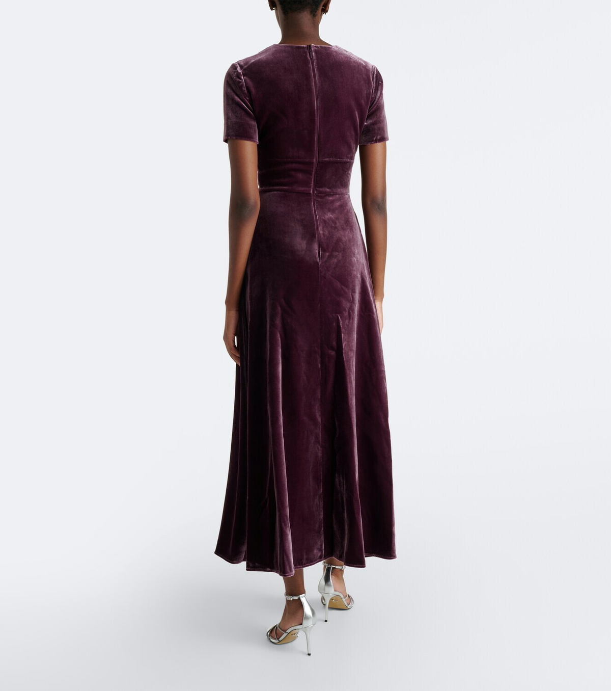 Elie Saab Velvet midi dress