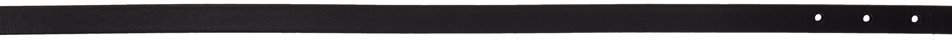 Y/Project Black Skinny Y Heart Belt
