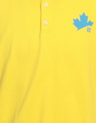 Dsquared2 Mens Polo shirt in Yellow