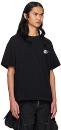 Dion Lee Black 'DLE' T-Shirt