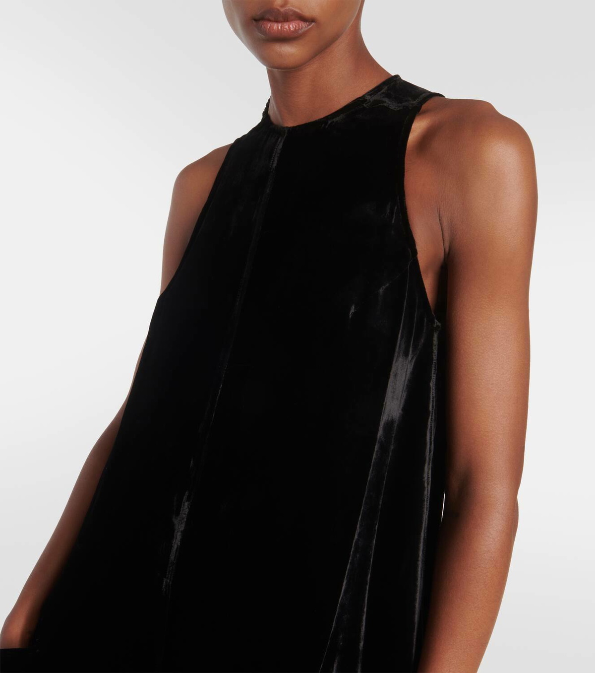 Rick Owens Senza velvet jumpsuit