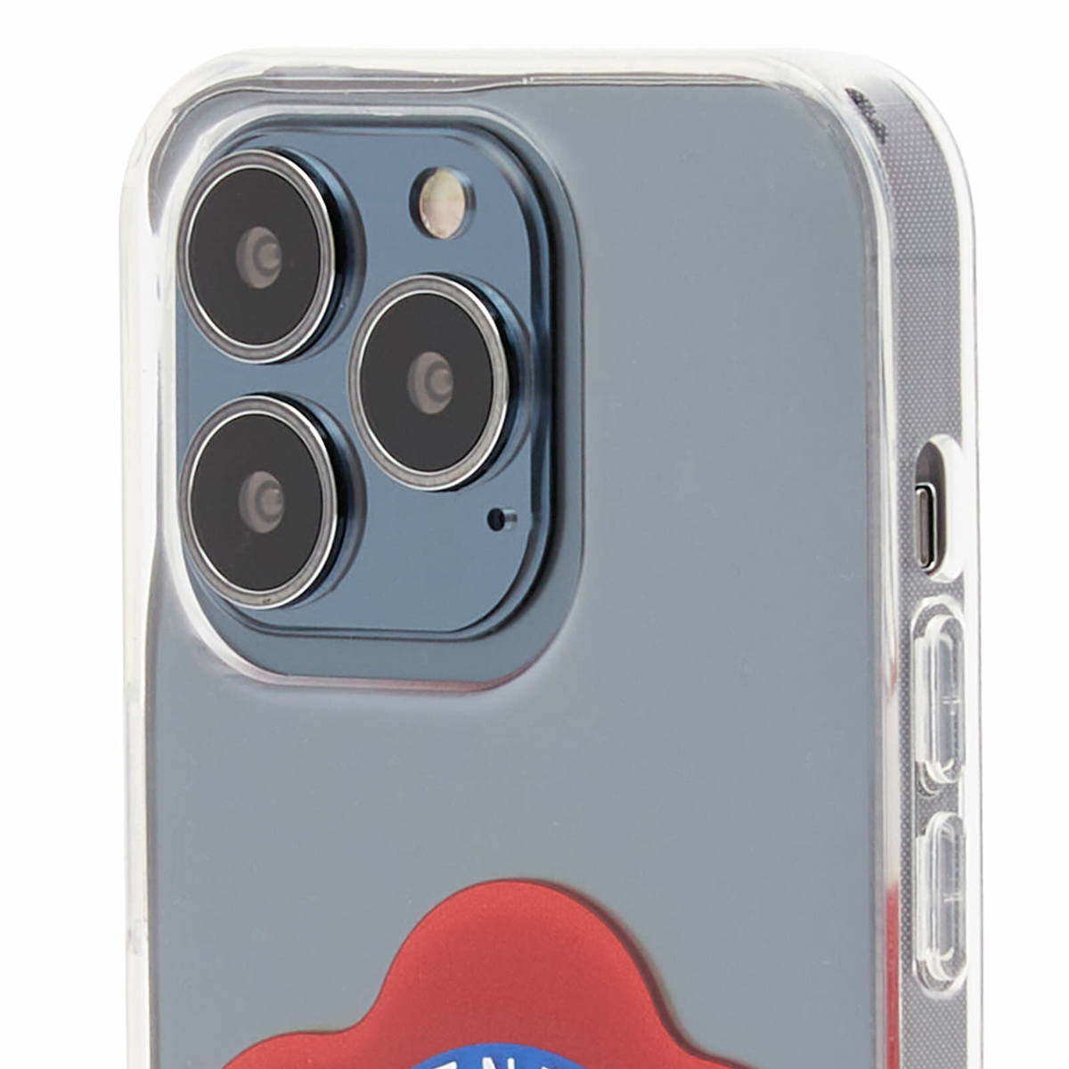 Kenzo Paris Men's Kenzo Target iPhone 14 Max Case in Medium Red Kenzo