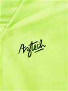 Aztech Mountain - Ozone Panelled Nylon, Stretch-Jersey and Ripstop Hooded Ski Jacket - Yellow