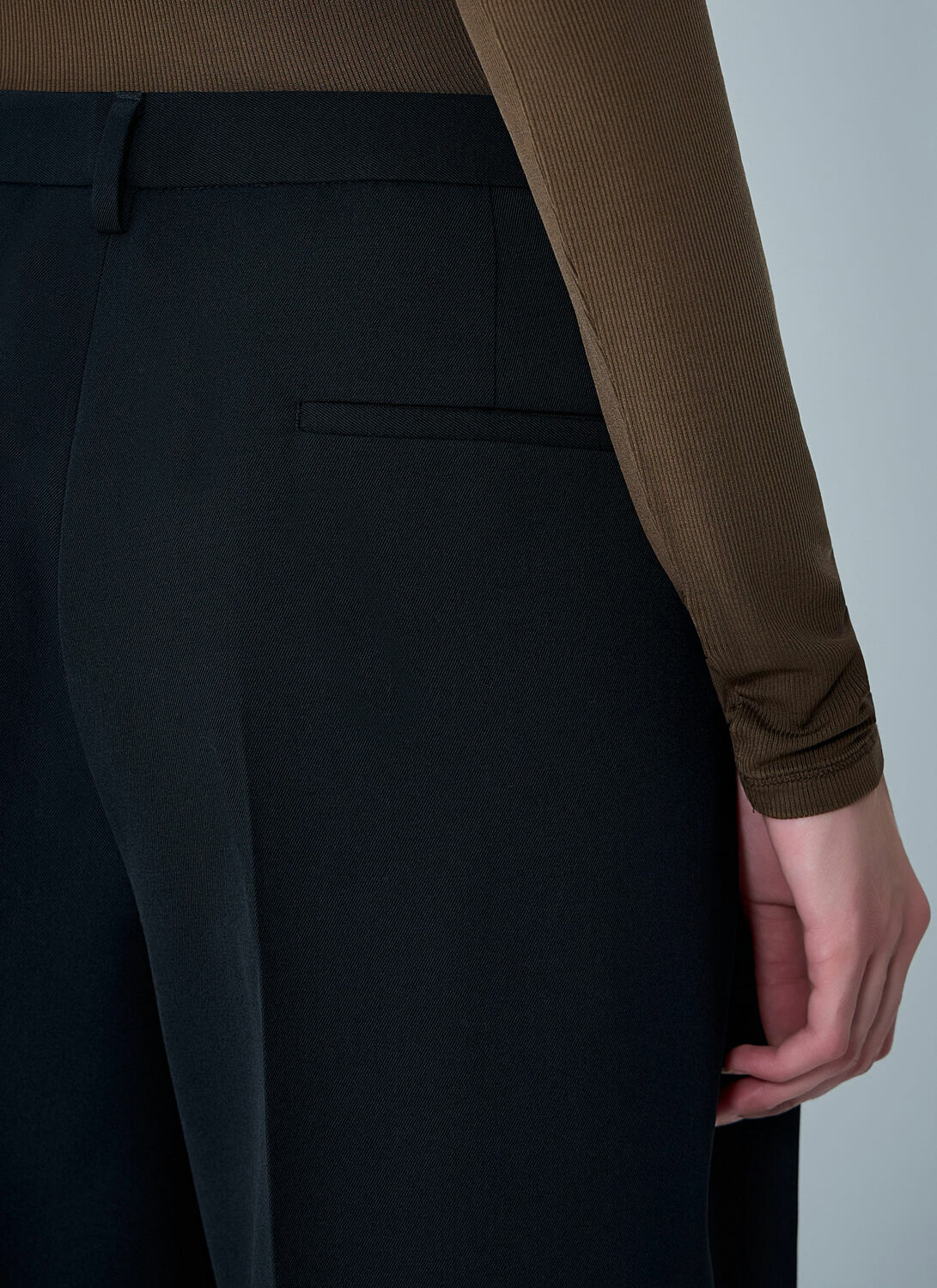 Jil Sander Wool Belted Pants