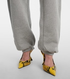 The Attico Cotton jersey sweatpants