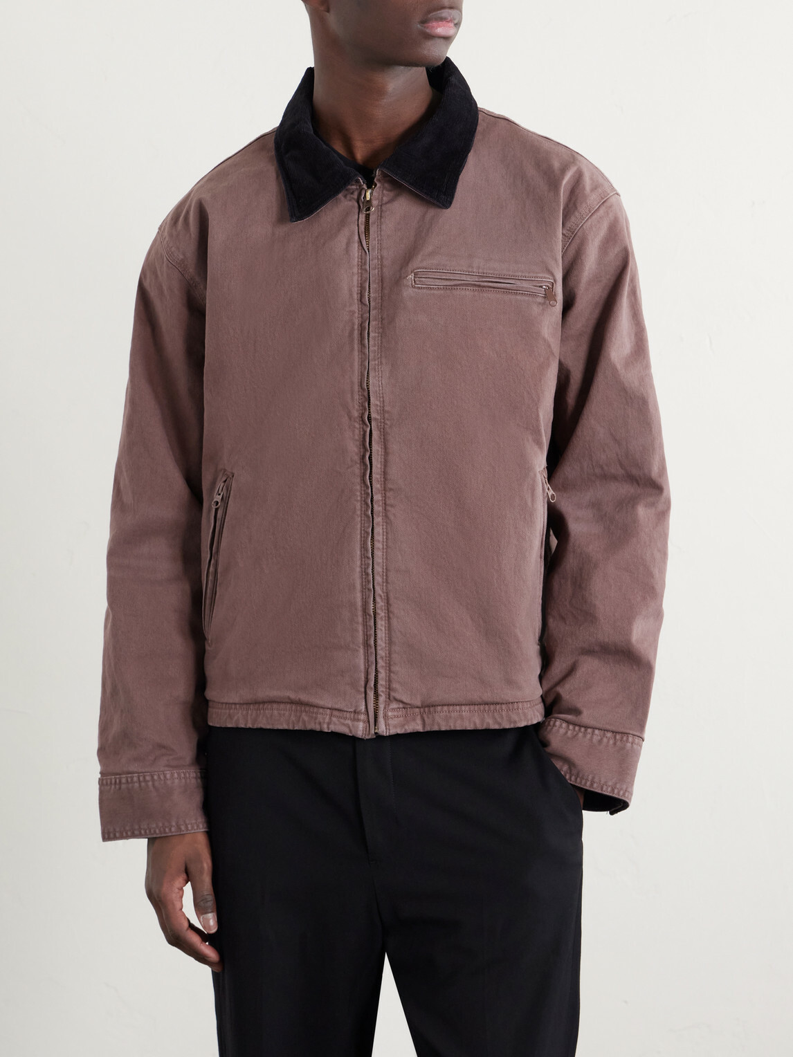 Corridor - Utility Cotton-Blend Twill Jacket - Brown