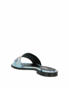 Philipp Plein Womens Sandals Sky in Blue