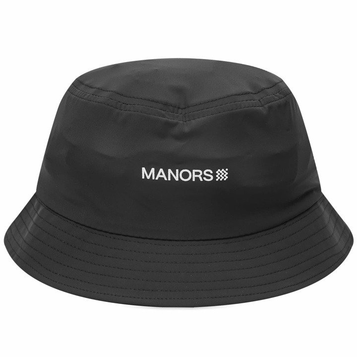 Photo: Manors Golf Men's Bucket Hat in Black