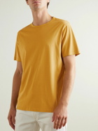 Mr P. - Garment-Dyed Cotton-Jersey T-Shirt - Gold