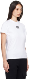 Moschino White Barcode T-Shirt
