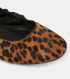 Isabel Marant Belna calf hair ballet flats