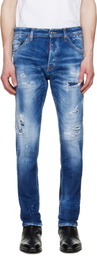 Dsquared2 Blue Teddy Jeans