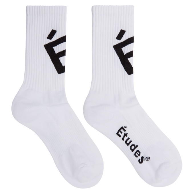 Photo: Etudes White Member Socks