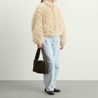 Samsøe Samsøe Women's Samedda Curly Bomber Jacket in Pumice Stone
