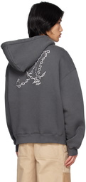 Axel Arigato Gray Signature Chain Hoodie